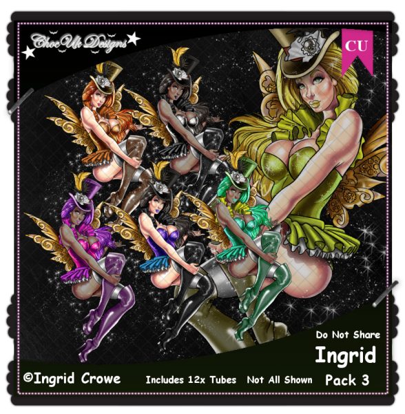 Ingrid CU/PU Pack 3 - Click Image to Close