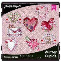Winter Cupids Elements CU/PU Pack 3