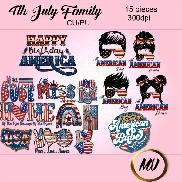 4th July Family - Click Image to Close