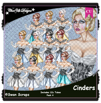 Cinders CU/PU Pack 4