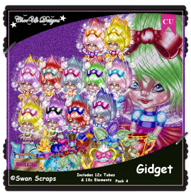 Gidget CU/PU Pack 4