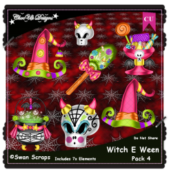 Witch E Ween CU/PU Pack 4