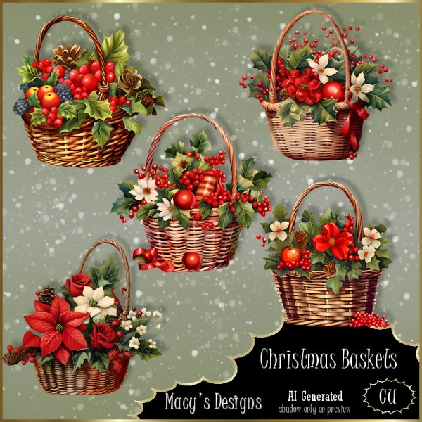 AI - Christmas Baskets - Click Image to Close
