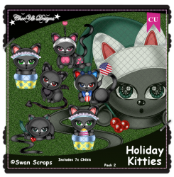 Holiday Kitties CU/PU Pack 2 Holiday Kitties CU/PU Pack 2