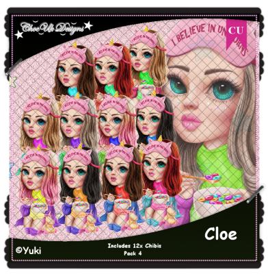 Cloe CU/PU Pack 4