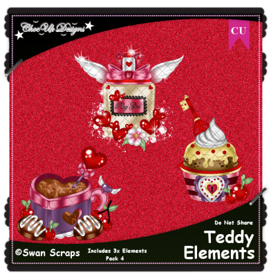 Teddy Elements CU/PU Pack 4