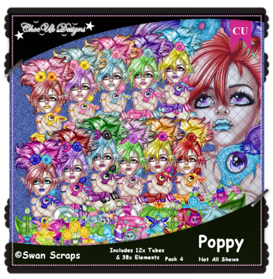 Poppy CU/PU Pack 4