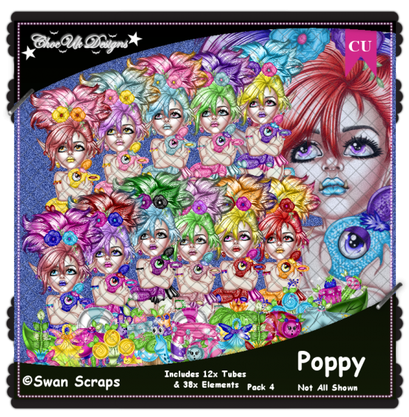 Poppy CU/PU Pack 4 - Click Image to Close