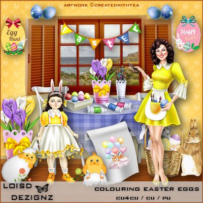 Colouring Easter Eggs - cu4cu/cu/pu