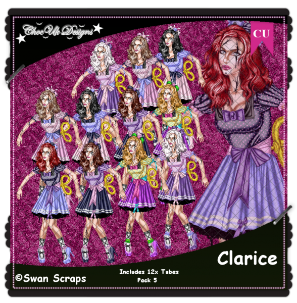 Clarice CU/PU Pack 5 - Click Image to Close