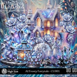 AI - Frosty Fairytale - CU001 (CU4PU/PNG/PACK)