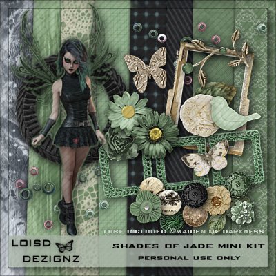 Shades of Jade - Mini Kit - Personal Use