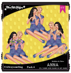 Anna CU/PU Pack 6