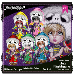 Jax Nightmare CU/PU Pack 6 Jax Nightmare CU/PU Pack 6