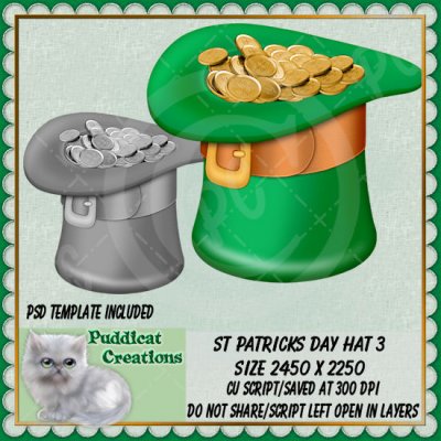 St Patricks Day Hat 3 Script
