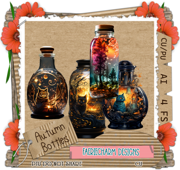 FCD-AutumnBottlesCU-AI - Click Image to Close