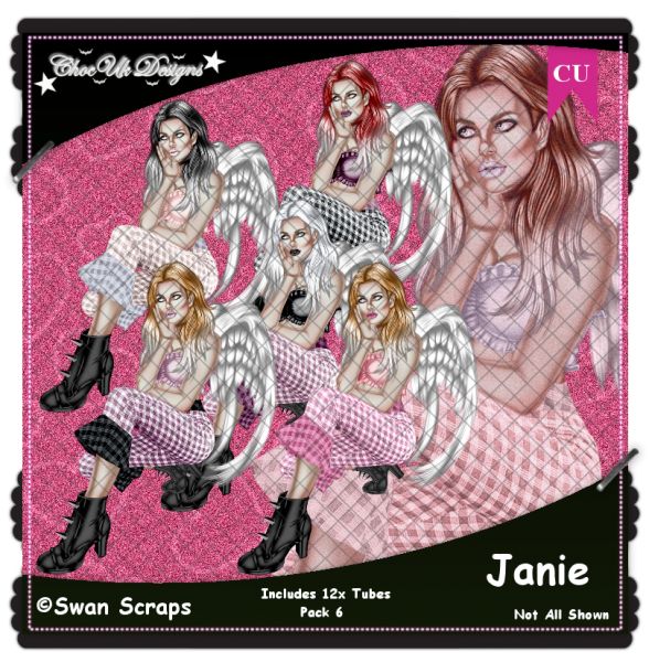 Janie CU/PU Pack 6 - Click Image to Close