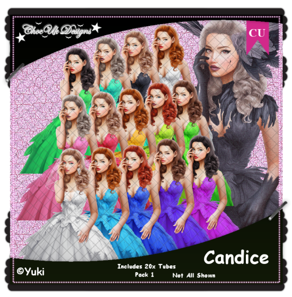 Candice CU/PU Pack 1 - Click Image to Close