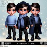 AI - MEN PACK CU008 (CU4PU/PNG)