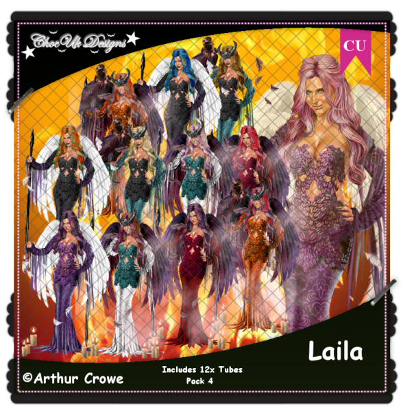 Laila CU/PU Pack 4 - Click Image to Close