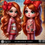 AI - GIRLS PACK CU017 (CU4PU/PNG)