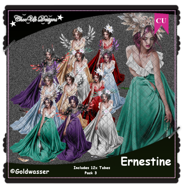 Ernestine CU/PU Pack 3 - Click Image to Close