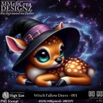 AI - Witch Fallow Deers - CU001 (CU4PU/PNG)