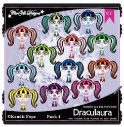 Draculaura CU/PU Pack 4