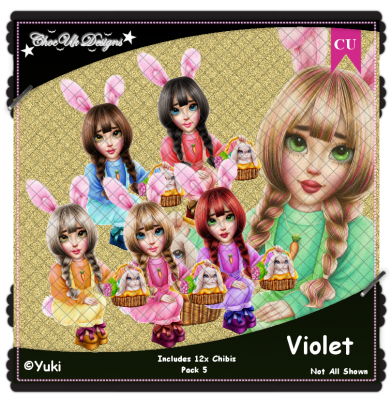 Violet CU/PU Pack 5