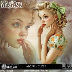 AI - GIRL CU050 (CU4PU/PNG)