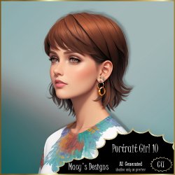 AI - Portrait Girl 10