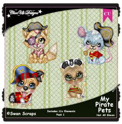 My Pirate Pets Elements CU/PU Pack 1
