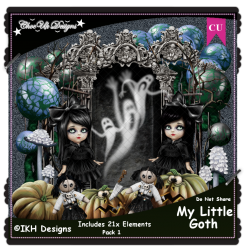 My Little Goth Elements CU/PU Pack 1