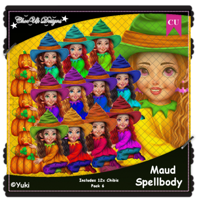 Maud Spellbody CU/PU Pack 6