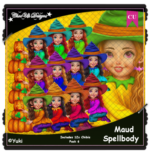 Maud Spellbody CU/PU Pack 6 - Click Image to Close