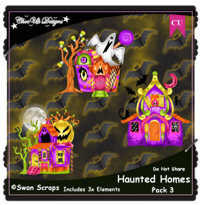 Haunted Homes Elements CU/PU Pack 3