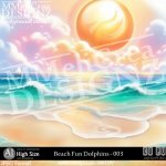 AI - Beach Fun Dolphins - CU003 (CU4PU/PNG)