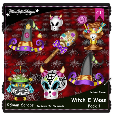 Witch E Ween CU/PU Pack 1