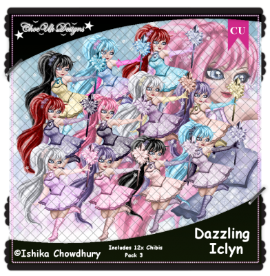 Dazzling Iclyn CU/PU Pack 3