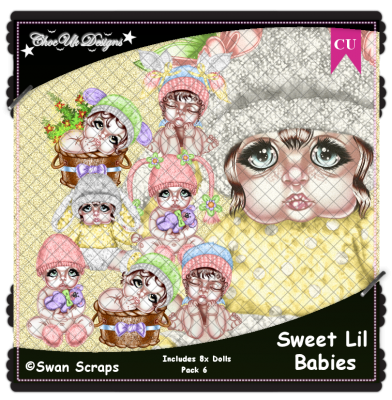 Sweet Lil Babies CU/PU Pack 6