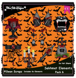 Sekhmet Elements CU/PU Pack 6