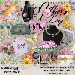 Designer Stash 174 - Mother's Day Mix - cu4cu/cu/pu