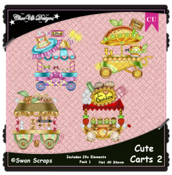 Cute Carts 2 Elements CU/PU Pack Cute Carts 2 Elements CU/PU Pack