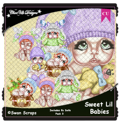 Sweet Lil Babies CU/PU Pack 3