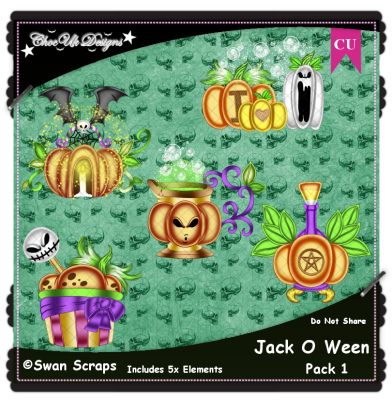 Jack O Ween CU/PU Pack 1