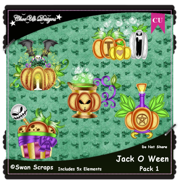 Jack O Ween CU/PU Pack 1 - Click Image to Close