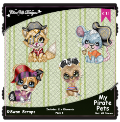 My Pirate Pets Elements CU/PU Pack 5