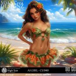 AI - GIRL CU040 (CU4PU/PNG)