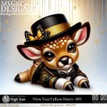 AI - New Year Fallow Deers - CU001 (CU4PU/PNG)