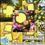 FRESH SUMMER QUICK PAGES - TAGGER SIZE by Disyas